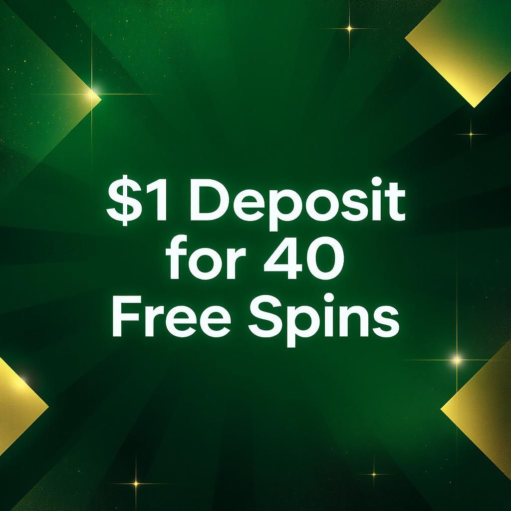 $1 Deposit for 40 Free Spins $1 Deposit for 40 Free Spins